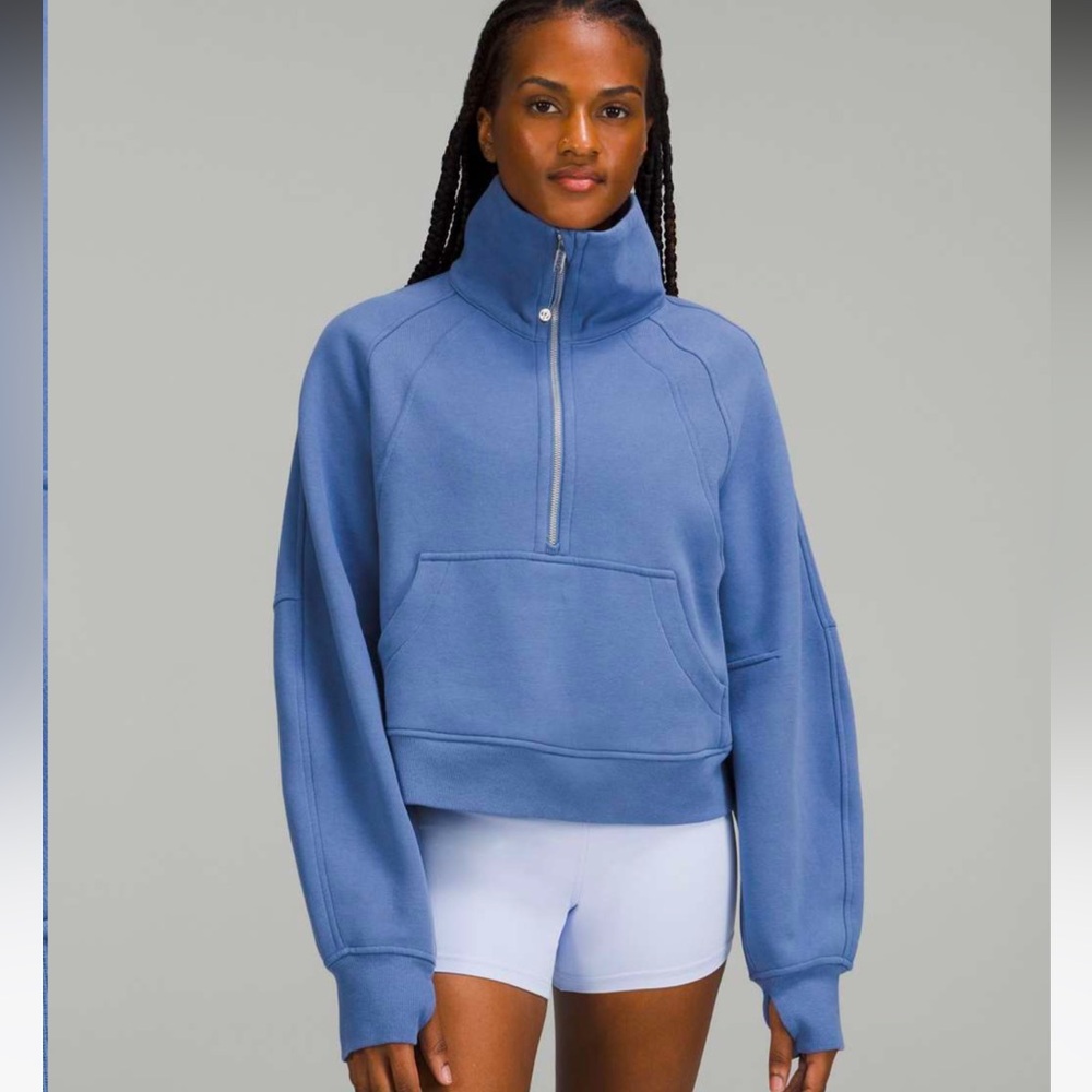 🩵Water Drop🩵 Scuba Oversized 1/2 Zip